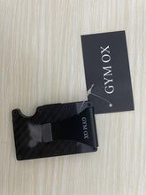 Load image into Gallery viewer, GYM OX Carbon Fiber Slim Wallet For Men - Front Pocket RFID Blocking Minimalist Wallet For Men
