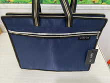 Load image into Gallery viewer, GYM OX Zippered Document Bag Briefcase Waterproof Lightweight Handbag for Files Laptop Notebooks Stationary Business Trip
